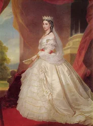 Porträt von Charlotte von Belgien